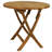 Heideman 32" Round Teak Outdoor Folding Bistro Table-345046322-345046323