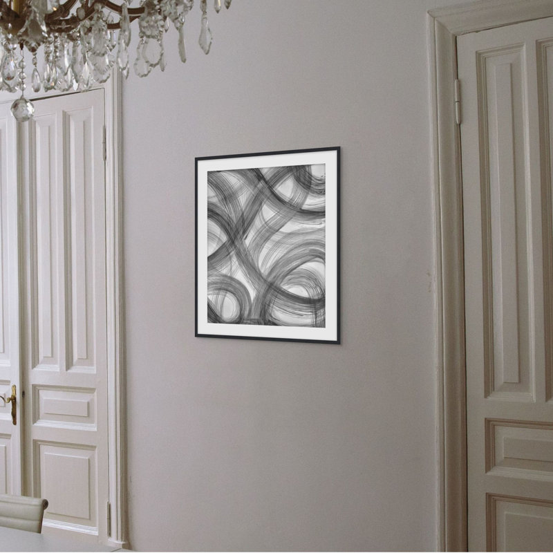Whispering Waters 2 Framed Print, 17.5" H x 15.5" W