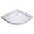 Prime 36" x 74.75" Round Sliding Shower Enclosure with Base Included-39620283