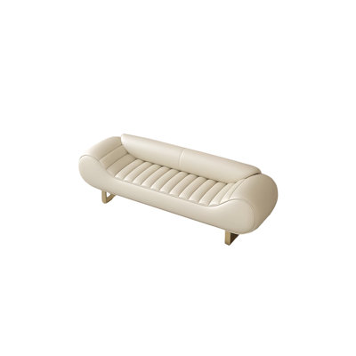 Eyvin Faux Leather Upholstered Bench