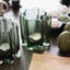 Bougie filtre en verre - vert
