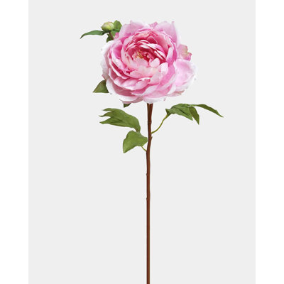 Pink Faux Peony 19.5"