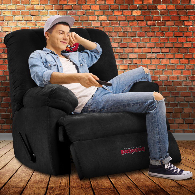 NFL Upholstered Recliner, Tampa Bay Buccaneers