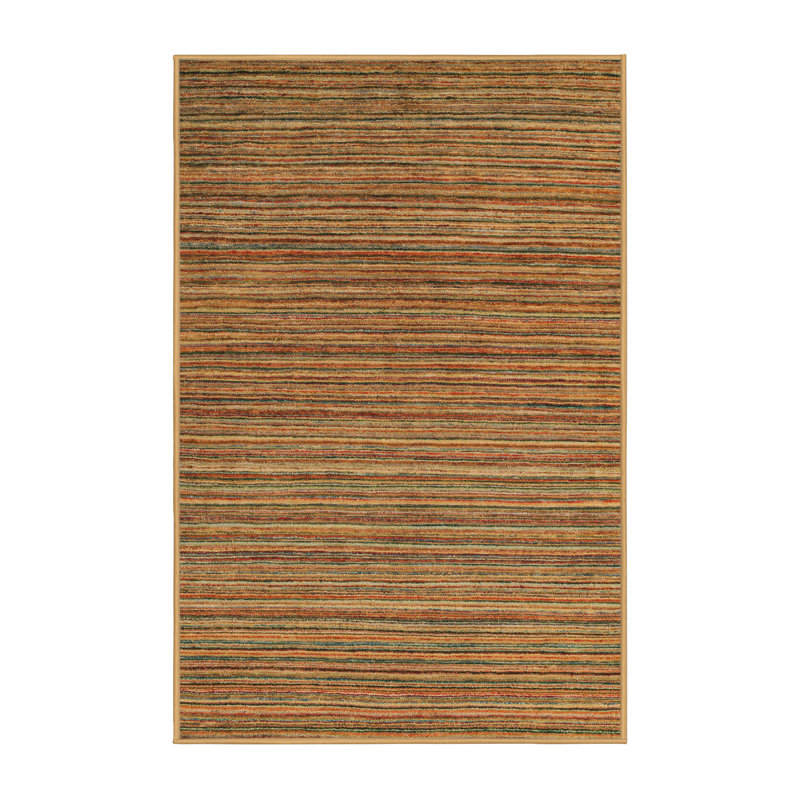 Abstract Indoor Rug, Rectangle 2' x 4'