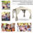 Outsunny 9.6' X 11.6' Patio Gazebo, Outdoor Canopy Shelter With 2-Tier Roof And Netting, Steel Frame For Garden, Lawn, Backyard, And Deck-110989019
