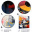 Pop Art DJ Turntables II - Art mural en métal-343560021