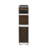 Slim Bathroom Storage Cabinet with Trash Bin & Toilet Paper Holder