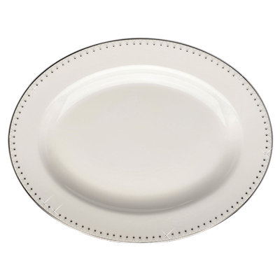 Princess Platinum Bone China Platter