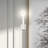Sol Stainless Steel Candle Wall Light