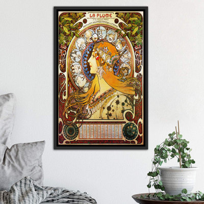 " Zodiac (1896) " by Alphonse Mucha