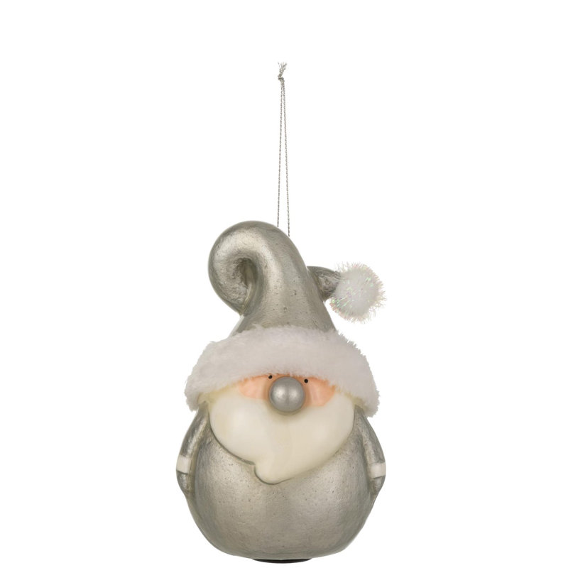 Holiday Shaped Ornament, Silver