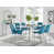 Bleu / Argent est en rupture de stock