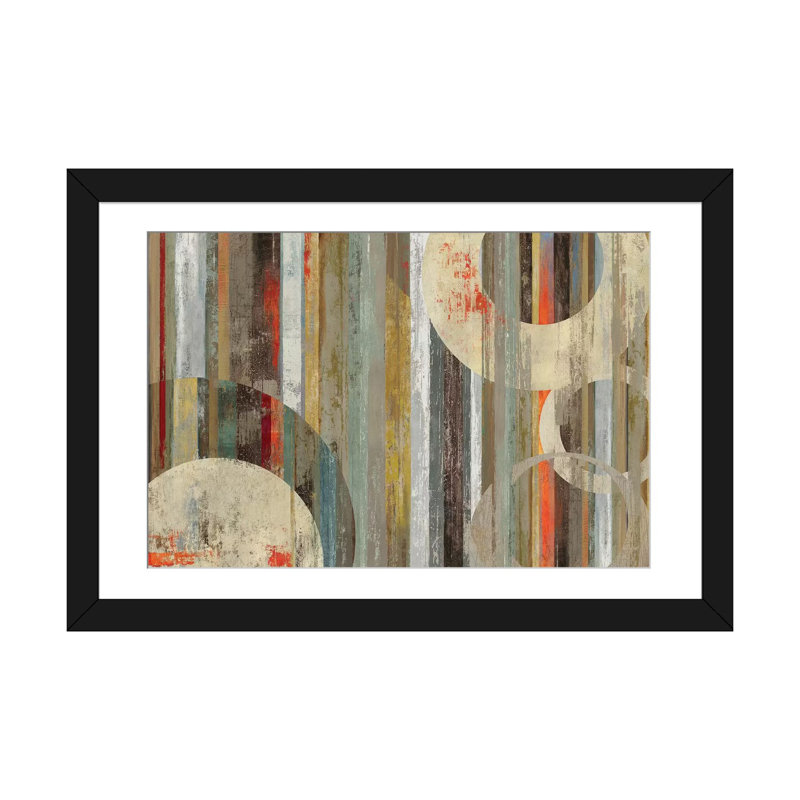 «Savannah», reproduction sur toile, H 16 po x l 24 po x P 1 po, Papier beaux-arts encadré noir, Blanc