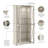 Breeland 31.2 " W China Cabinet