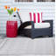 Tapis gris/blanc Bratton