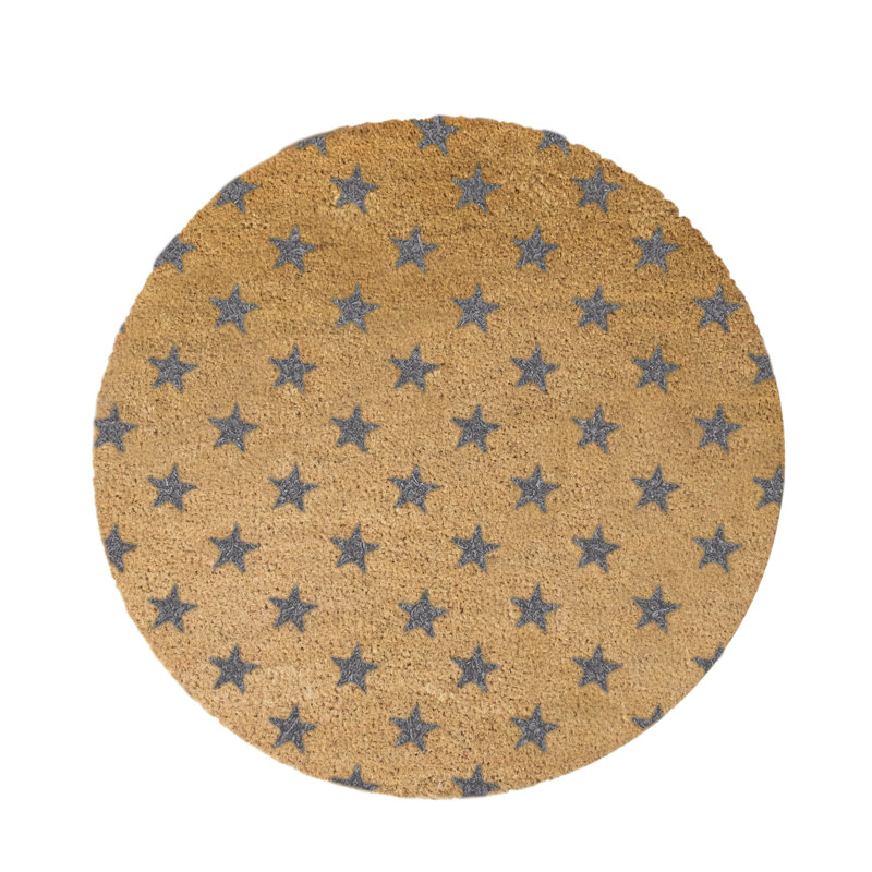 Holley Non-Slip Indoor Doormat, Gray/Beige