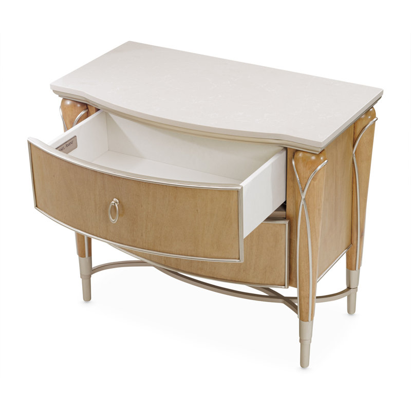Villa Cherie Caramel 4-Piece Cal. King Bedroom Set, California King