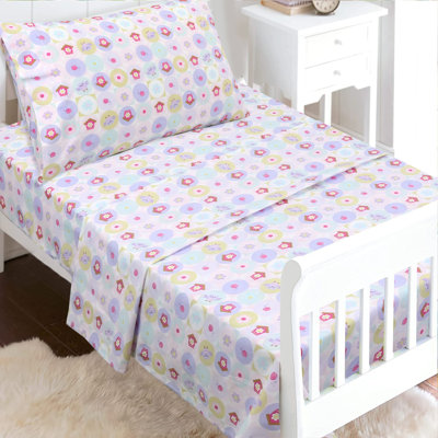 Cheyanna Plants & Flowers Cotton Toddler Sheet