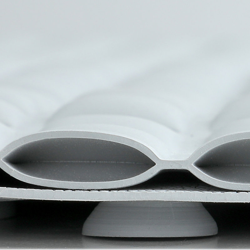 Tapis de bain Emerfield, Gris