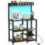 HOMCOM Baker's Rack With Power Outlet And LED Lights-483859776