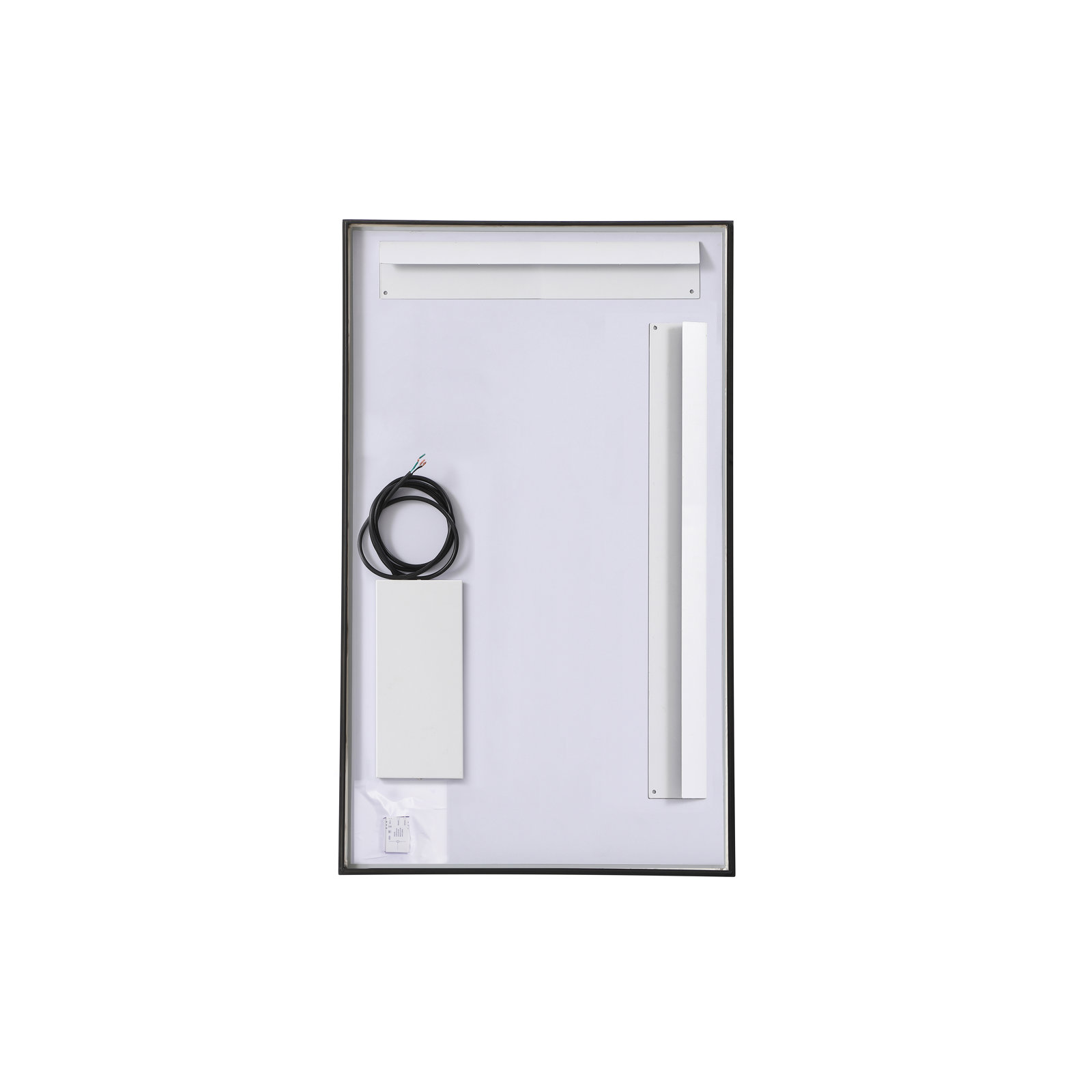 Piche 72" Mirror, Black, 24" x 40"