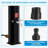 Solar Powered Temperature Controlled Portable Vinyl Free Standing Outdoor Shower and Footwash Spout-95121732