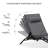 Outdoor Rust-Resistant Metal Chaise Lounge Set with Table-2026254164
