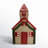 Hand-Painted Stoneware Church