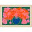 «Galya Pink Flower Bouquet» par Treechild, impression sur bois encadrée-100108183-100108185