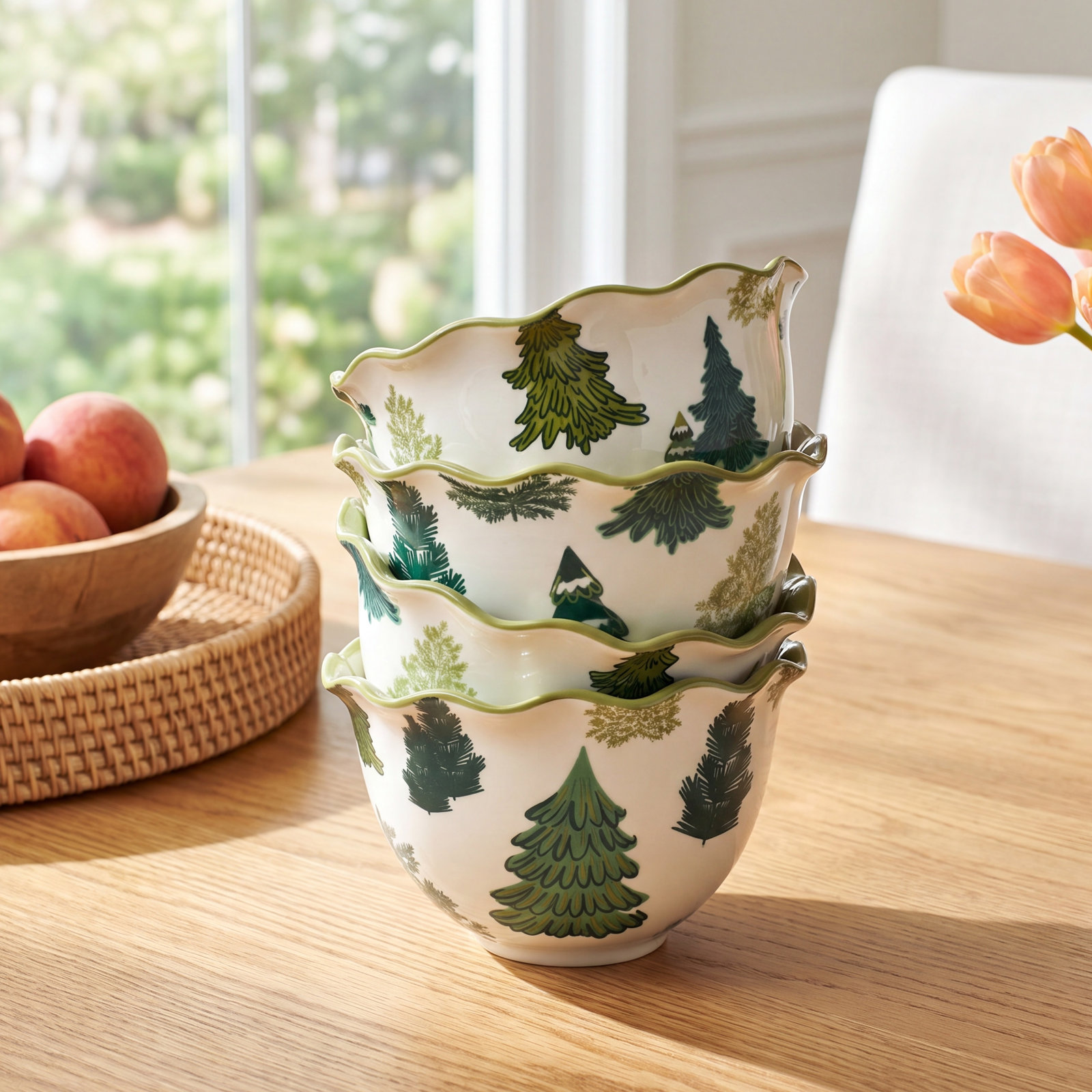 Balsam and Berry Collection Earthenware Soup Bowl