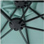 Grand parasol d'extérieur double face 14,8 pi avec manivelle (kaki) (sans base)-1036814083