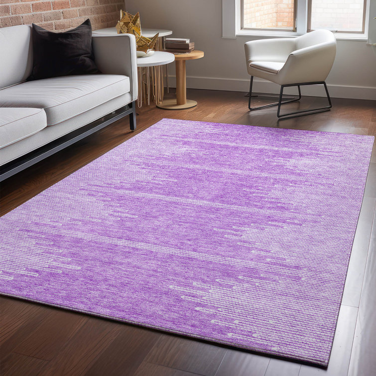Premium Machine Washable Cerrito Lavender Rug