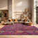 Christa Floral Fuchsia/Blue Area Rug