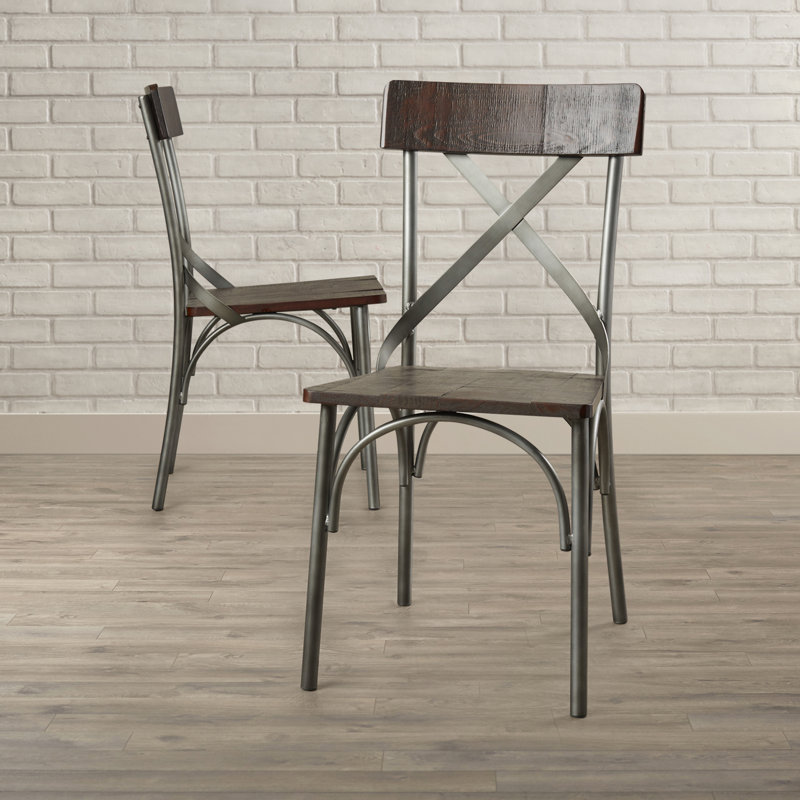 Midcentury Industrial Side Chair