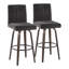 Tabouret de bar contemporain à hauteur fixe avec pivot-100303847