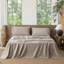 Drap plat 100% coton lavé MooMee-107894589-107894576