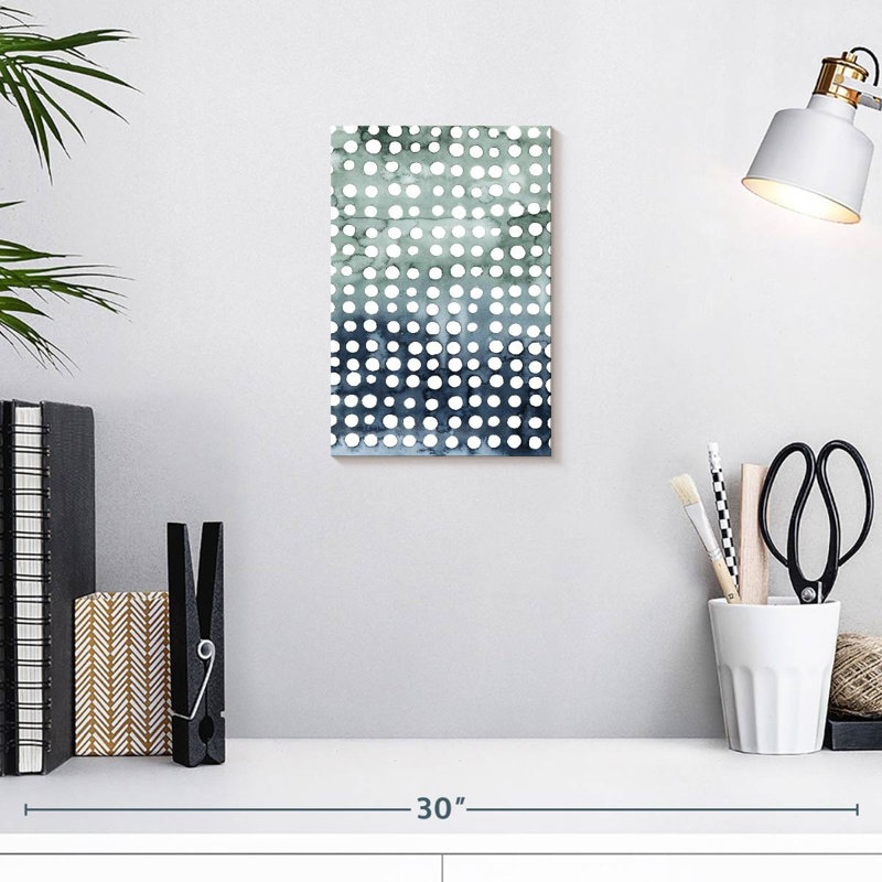 Morse Dots I, 12" H x 8" W