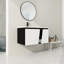Meuble-lavabo mural flottant 36 po avec lavabo en céramique et porte d'armoire à fermeture en douceur 36 po-2102755723