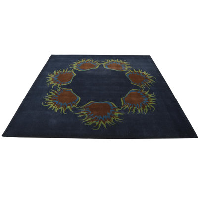 Tapis bleu marine 8 pi Pineland