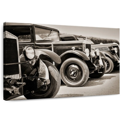 Mehar Monochromatic Antique Cars