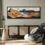 Très grande œuvre d'art murale encadrée-96074474-111376746