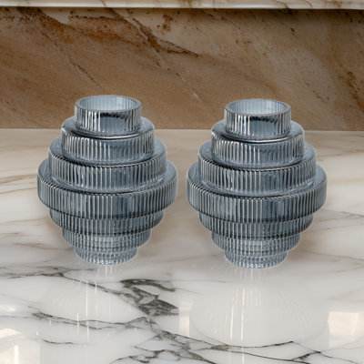 Greyer Glass Table Vase