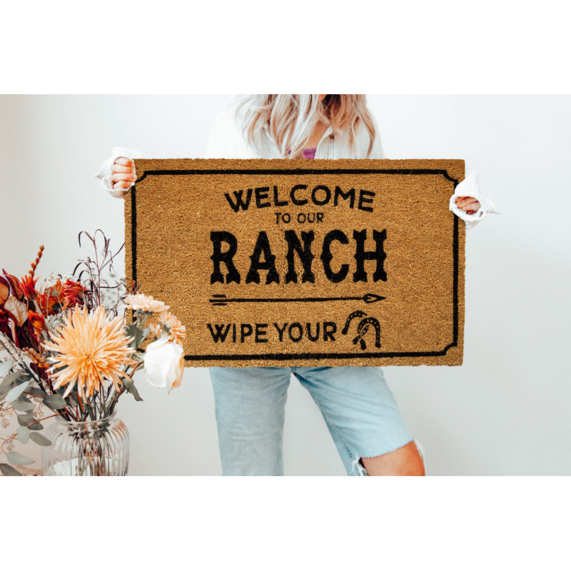 Notre tapis de coco Notre Ranch