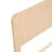 Natural Finish Contemporary Bed Frame For Full Size, Clean - Lined Rails, Bedroom Setup Size Platform With Finish, Rails And , Decor-969058209