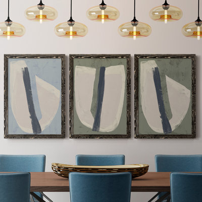 " Paper Slice II " 3 - Pieces