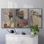Grès, impression sur toile 3 pièces-91886888-91886895