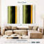 Avery abstrait vert et jaune-108450047