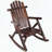 Fir Wood Log Rocking Chair with Ergonomic and Heavy-Duty Build-1586266549