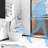 Smart Toilet Seat With Functions - Adjustable Temp, , Automatic Lid, White Heated Bidet Side Knob Controlled, Detachable Nozzle