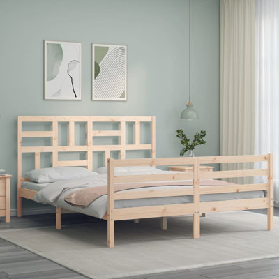 Bed Frame with Headboard